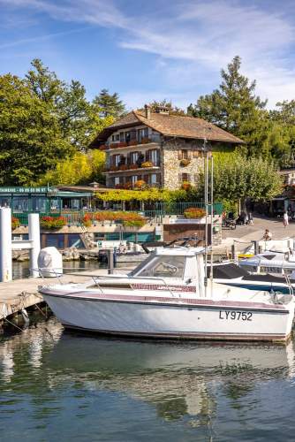 Hotel 4 Etoiles Yvoire Vue du Lac Léman, Hôtel Restaurant du Port