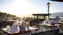 Terrasse du Restaurant Bord du Lac Leman, Hôtel Restaurant du Port