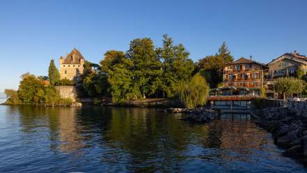 Hotel 4 Etoiles Yvoire Vue du Lac Léman, Hôtel Restaurant du Port